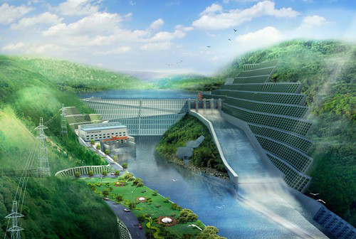 马尾老挝南塔河1号水电站项目
